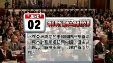 中美军方 亚安大会激烈交锋