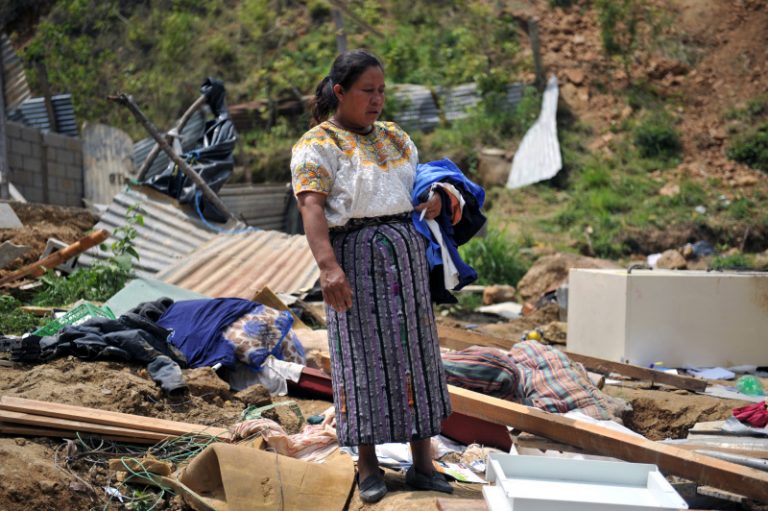 熱帶風暴登陸 中美洲豪雨成災