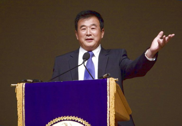 李洪志先生蒞臨DC法輪功交流會