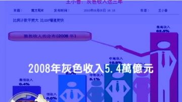 【禁闻】欲盖弥彰的5.4万亿灰色收入