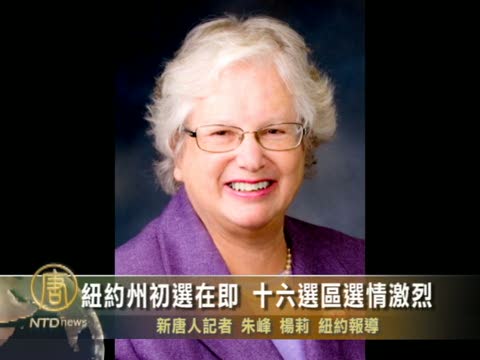 紐約州初選在即 十六選區選情激烈