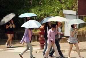 天气稳定  紫外线过量