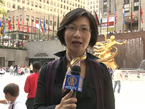 紐約洛克菲勒中心溜冰場開放