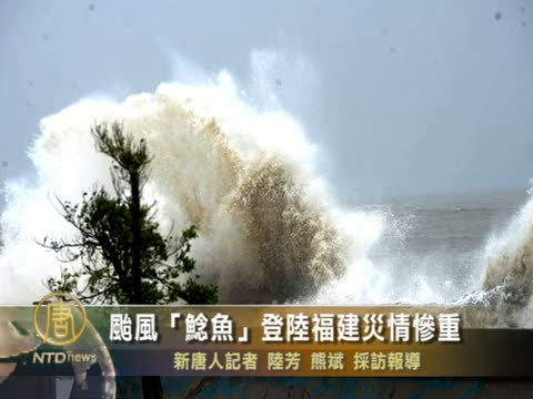 颱風「鯰魚」登陸福建災情慘重