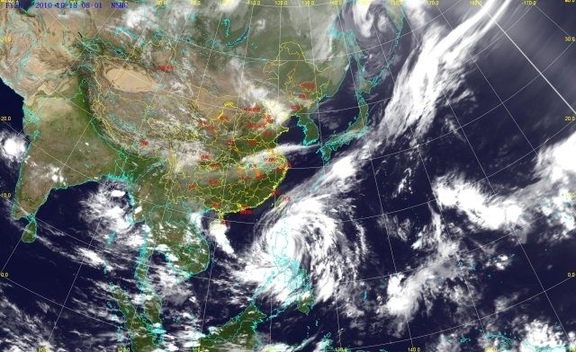 海南省再降暴雨 強颱鯰魚恐尾隨