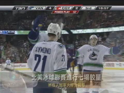 NHL: 北美冰球聯賽進行7場較量