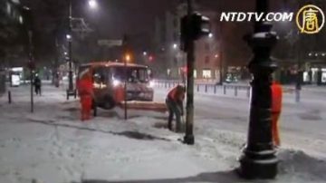 大雪天氣持續  影響西歐城市交通