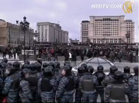 紀念憲法日 俄羅斯反對派抗議集會