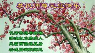 大陸法輪功學員恭祝法輪功創始人元旦快樂（三）
