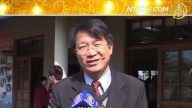 台南市副市长颜纯左给新唐人观众拜年