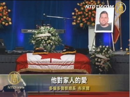 殉職警官葬禮 數萬警員出席