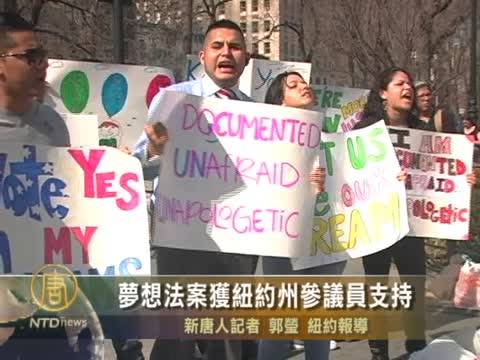 夢想法案獲紐約州參議員支持