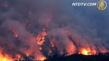 雲南麗江突發山火　主城區大停電