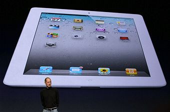 喬布斯亮相蘋果iPad 2發佈會
