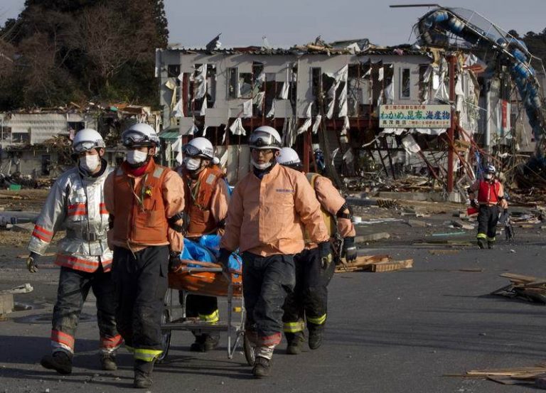 組圖:日本強震 各國救援隊繼續搜救（十）