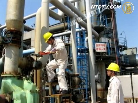 上海中石化洩漏硫化物  民眾擔憂