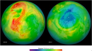 史上最严重 今年北极臭氧层耗损40%
