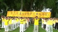 泰国法轮功学员庆祝世界法轮大法日