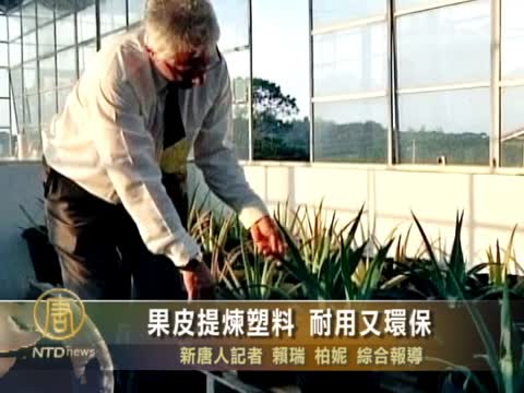 果皮提煉塑料 耐用又環保