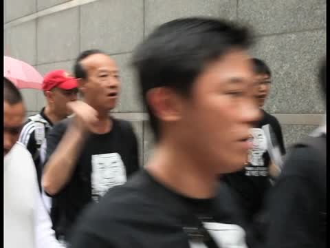港民團抗議遞補機制剝奪選舉權