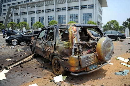 江西撫州市發生連環爆炸 至少12死傷