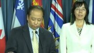 加外長訪華 法輪功國會訴人權