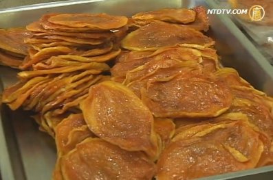 古法烘製的南化烏魚子--愛文芒果乾