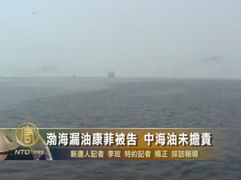 渤海漏油僅康菲被告中海油未擔責