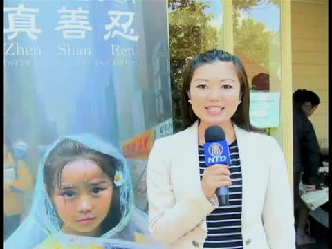 真善忍國際巡迴展在澳洲受歡迎