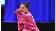 组图:武术大赛男、女拳术决赛选手风采