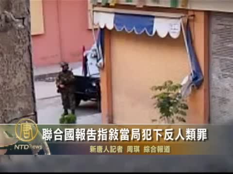 聯合國報告指敘當局犯下反人類罪