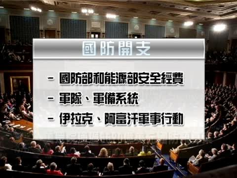 美眾院通過6620億美元國防預算案