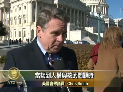 美國會議員：金正日之死給朝鮮以契機