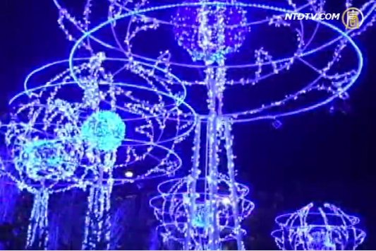 觀巴黎聖誕彩燈感受古典文化底蘊