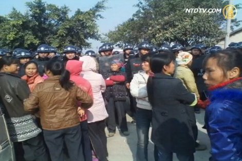 土地糾紛 廣西柳州三千警突襲抓人
