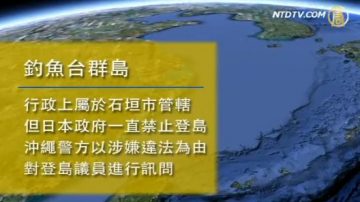 日本议员登钓鱼岛 中日纠纷升温