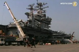 美海軍1/3戰艦部署西太平洋
