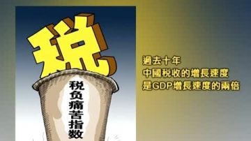 中国税赋取于平民 用于奢靡