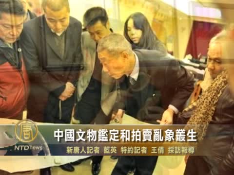 中國文物鑑定和拍賣亂象叢生