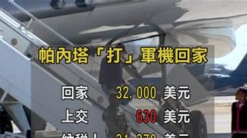 按規定乘軍機回家 帕內塔挨百姓批