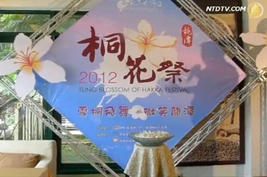 雪桐飛舞 龍潭桐花祭開跑