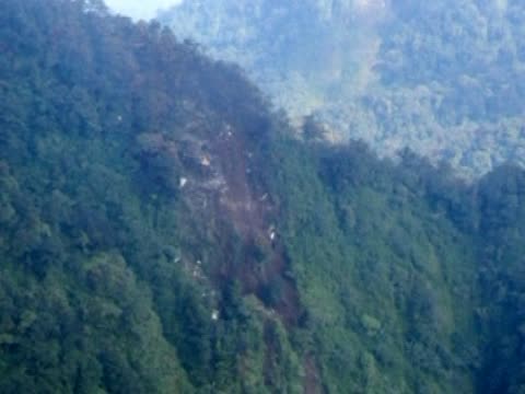 印尼山區發現俄羅斯失蹤客機殘骸