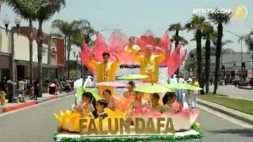 南加蒙市年度遊行  唯一華人節目搶眼
