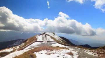 缩时摄影   台湾合欢山雪景 （视频）