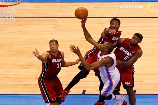 NBA總決賽 雷霆首戰逆轉挫熱火