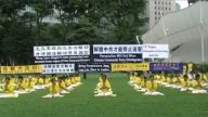 新加坡法轮功反迫害 烛光夜悼唤良知