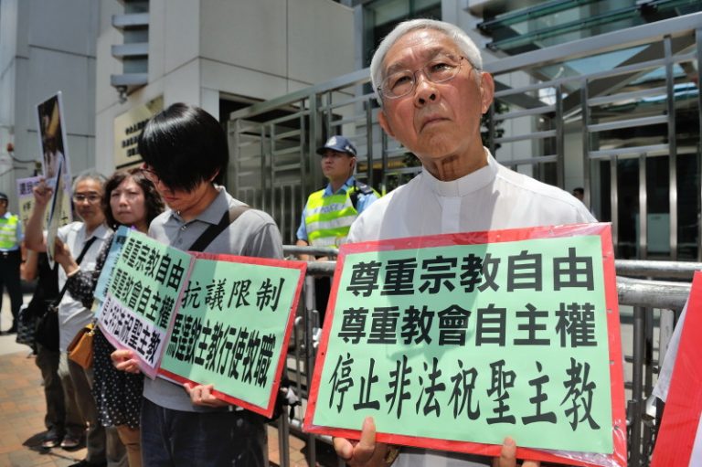陳日君中聯辦抗議 促中共釋馬達欽