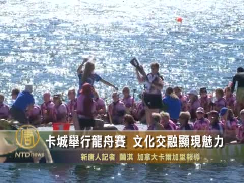 卡城舉行龍舟賽 文化交融顯現魅力