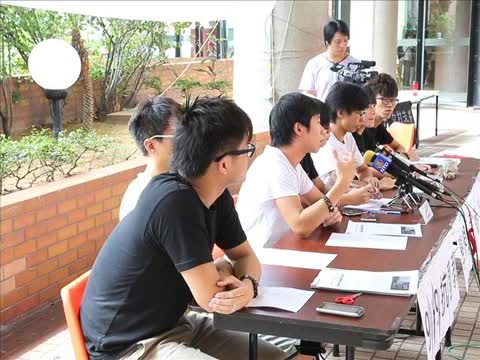 罷課不罷學 反洗腦公民參與日
