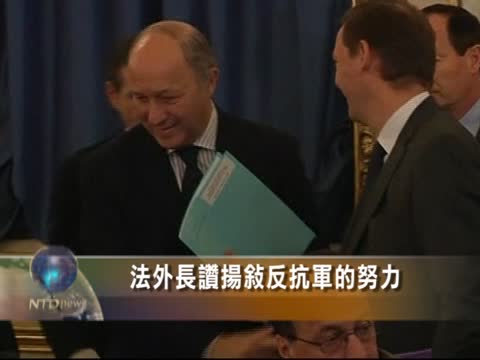 法外長讚揚敘反抗軍的努力